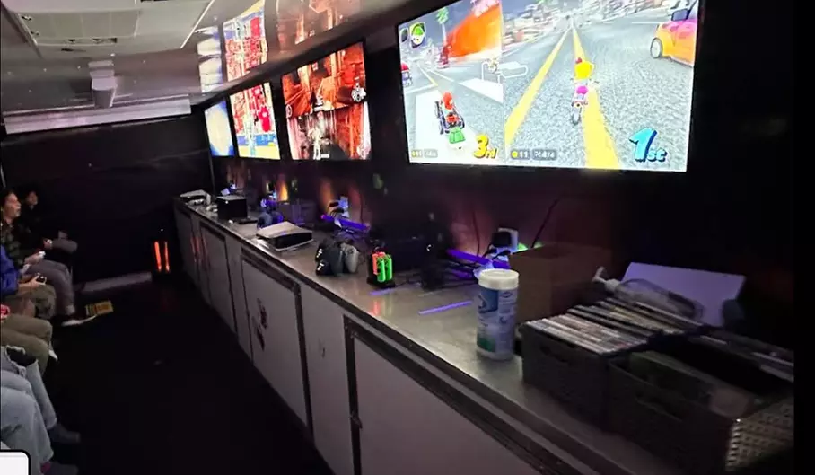 Mobile Video Game Truck Party Rental for Kids