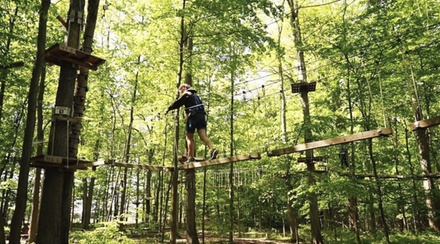 Aerial Park Experience for 1 Person, Valid Any Day (Online Reservation Required) - The Frankenmuth Aerial Park Frankenmuth, Michigan