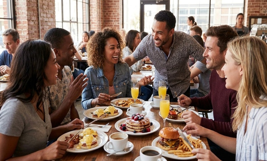 Image 2: Experience $25-$50 Worth of Award-winning American Breakfast or Lunch in a Lively Atmosphere (Up To 40% Off)

