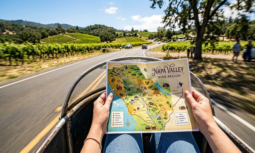 Image 4: 2.5 hour ''Vintage Motorcycle Sidecar Scenic Wine Tour for 2, 4, or 6