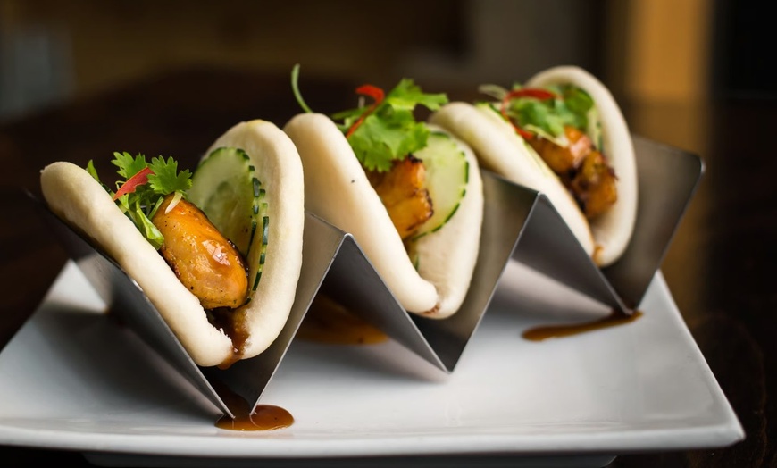 Image 6: Dinner for Two or Three with Appetizer, Entrees, and Drinks