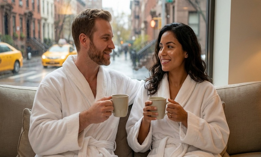 Image 4: Couples’ Spa Day with Swedish Massage and Private Jacuzzi