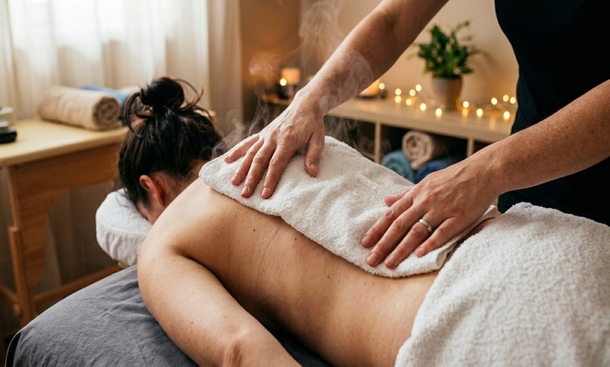 Image 8: 45-, 60-, 75-Minute Deep Tissue or Swedish Massage with Aromatherapy & Hot Towel or Foot Scrub (Up to 31% Off)