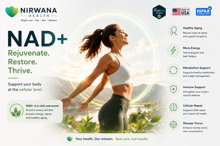 300mg/mL NAD+ Nasal Spray with Consultation (Up to 2 Month Supply): Doctor-Prescribed & Delivered - Nirwana Health
