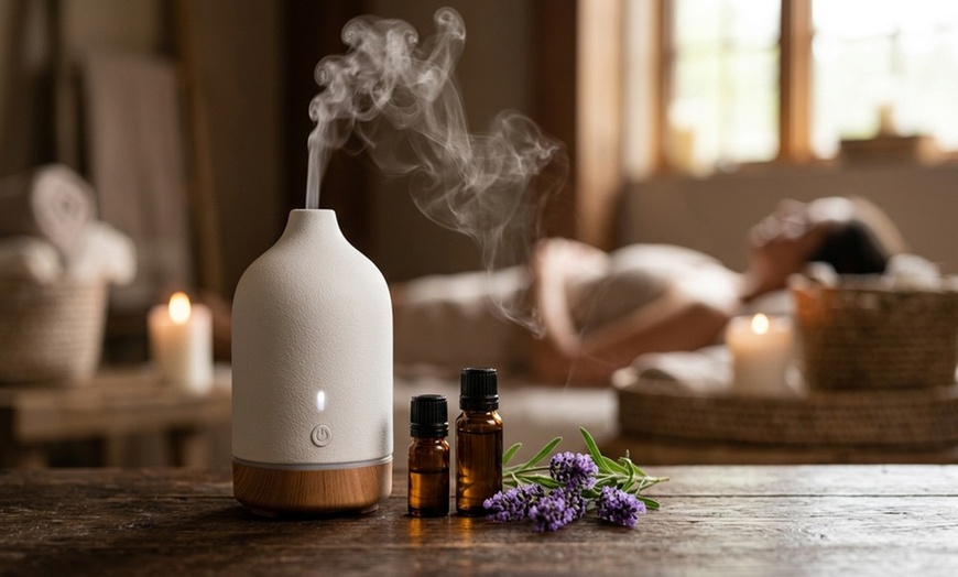 Image 7: Unwind with a 90-Minute Hot Stone Massage & Aromatherapy