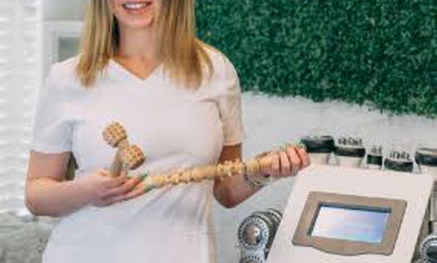Image 5: Lymphatic Drainage Massage with Wood Therapy & Essential Oils
