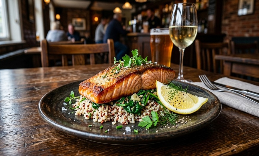 Image 4: Up to 46% Off Steak, Seafood, and Drinks at Winter Inn