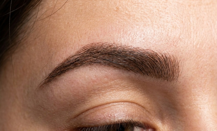 Image 2: Get Perfect Brows with a Microblading Session and Touch Up