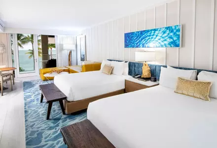 Resort View Double Queen Guestroom