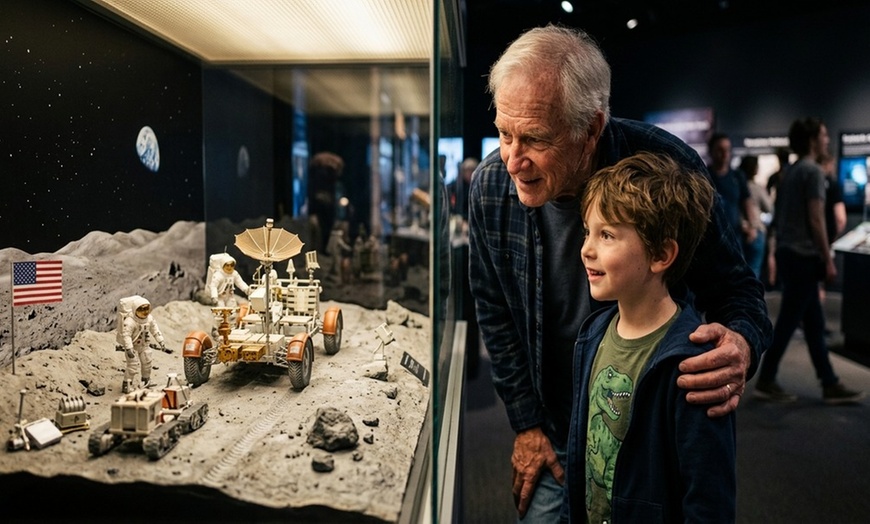 Image 2: Explore the American Space Museum: Admission Options Available