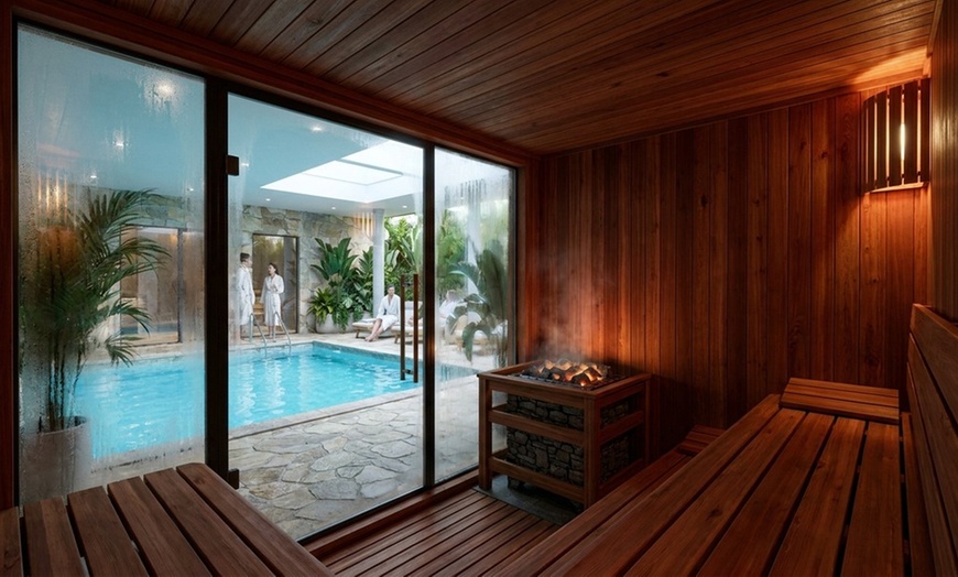 Image 2: Relax with Sauna and Cold Plunge for One or Two