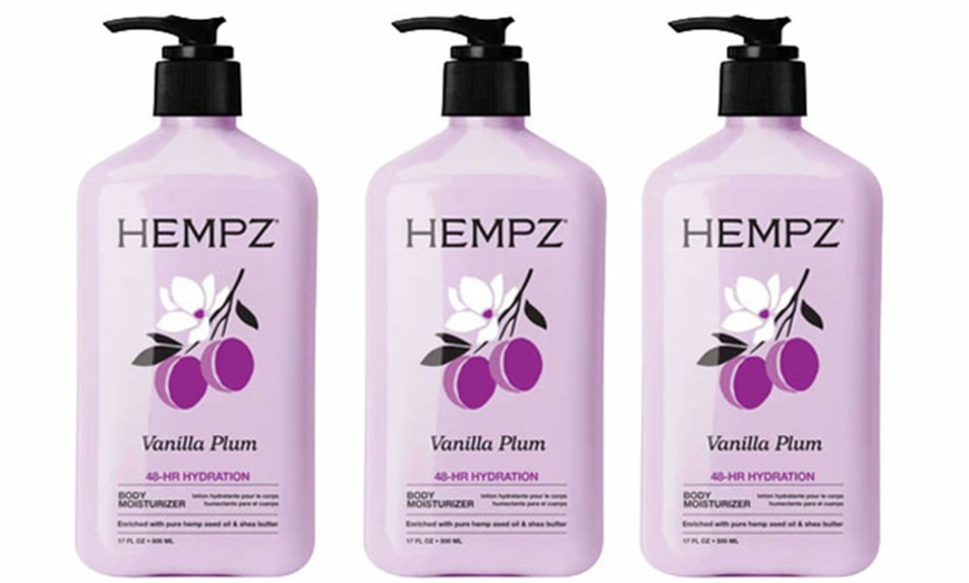 Image 45: Hempz Herbal Body Moisturizer Lotion 17oz each (2 or 3 Pack) 