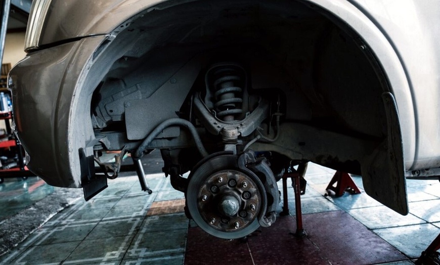 Image 8: Wheel Alignment for Four Tires w/ Optional Balancing or Tire Rotation