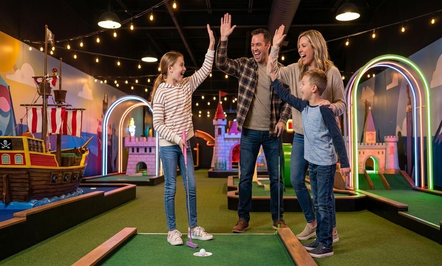 Image 6: Discover Indoor Mini Golf in a Welcoming Atmosphere at Lessard Lanes
