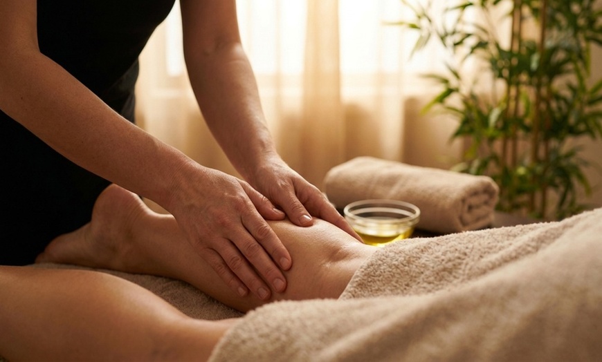 Image 5: 75-Minute Lymphatic Drainage Massage with Wood Therapy Options