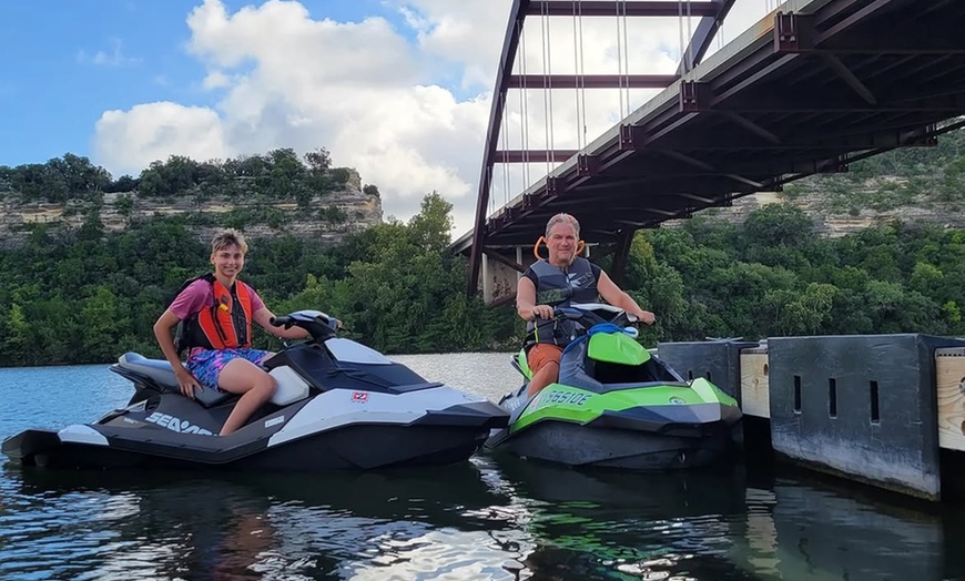 Image 4: One Hour Jet Ski Rental on Lake Travis for Thrills & Exploration