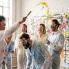 Image 2: Creative Paint Splattering Fun, Essential Materials Included