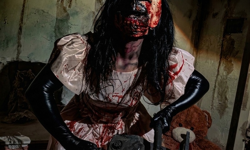 Image 5: Haunted House Admission with Drinks