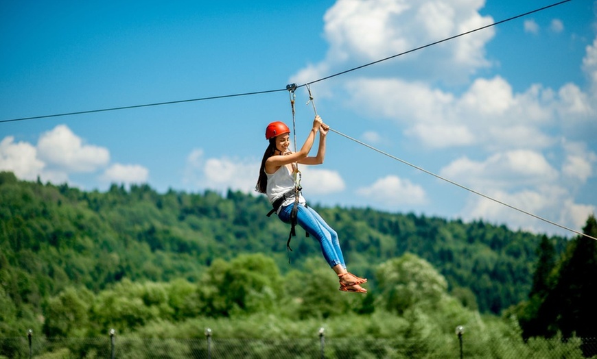 Image 2: Thrilling Zipline & Aerial Park Adventures in Wisconsin Dells 