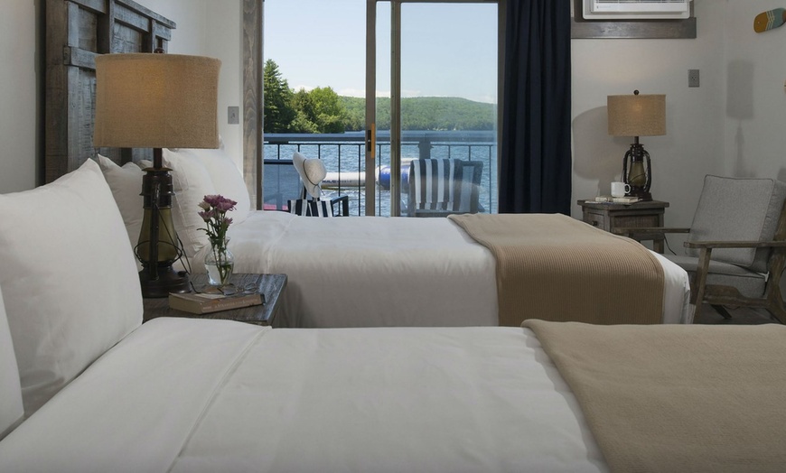 Image 18: Vermont Lake Lodge with Private Beach & Kayaks