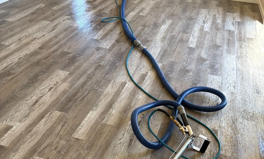Image 5: Professional Hardwood or Luxury Vinyl Plank Floor Cleaning