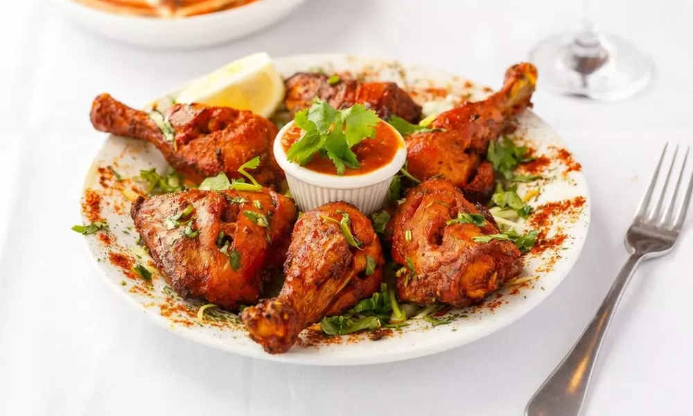 Indisches Liebes-Dinner mit 3 - 5 Gängen & Wein für 2 Personen