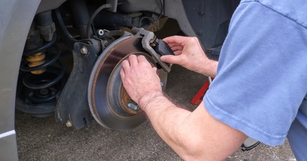 Brake Safety Inspection + Fluid Check/Fill - Green Barrel Motors