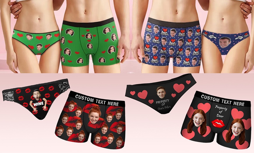Image 12: Up to 89% Off Custom Photo Underwear from Justyling
