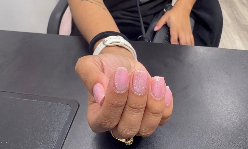 Image 2: Gel Manicure and Optional Gel Pedicure or Classic Mani-Pedi 