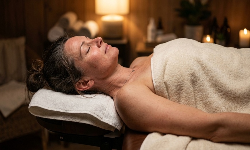 Image 8: 50-Minute Therapeutic Body Massage with Hot Stone and Essential Oil Treatment for 1 or a Couple. Save Up to 54%