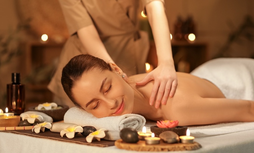 Image 8: 60-Min. Massage with Hot Stone for Individual or Couples