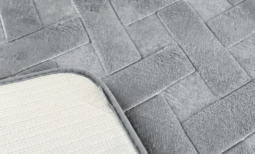 Image 2: Set de tapis de bain 3 pièces, couleur au choix