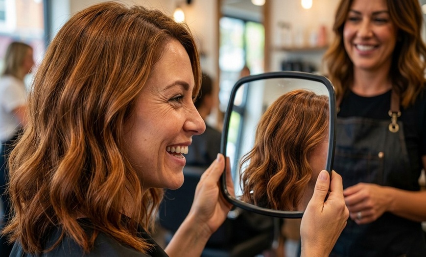 Image 4: Single-Process Color, Choice of Highlights & Glaze at The Beauty Box