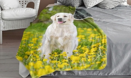 Crea tu pieza única: Manta prémium con imagen personalizable / 100 x 70 cm / 1