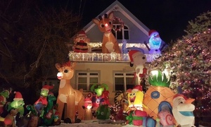 Experience Brooklyn's Dazzling Dyker Heights Christmas Lights Tour with Round-Trip Bus from Manhattan