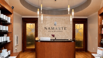 Namaste Signature Spa Package for One: Includes 50-Min Facial, 50-Min Massage, Champagne, and More - Namaste Spa