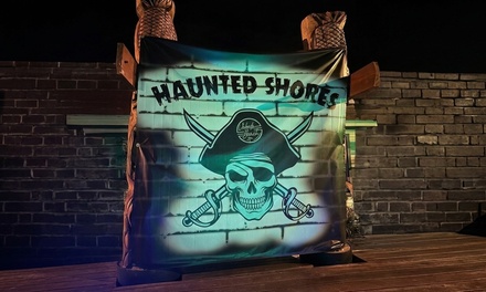 Admission for 2 w/ Parking to Haunted Shores - Beachside Billy's at Volente Beach Waterpark