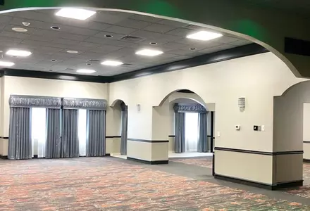 Business center and meeting rooms
