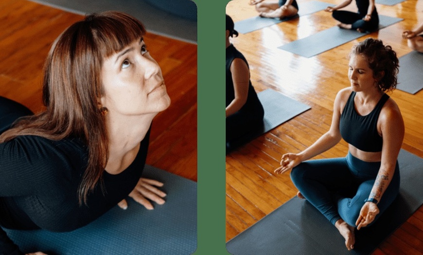 Image 2: Hot Yoga: One Class or 3 Weeks of Unlimited Classes 
