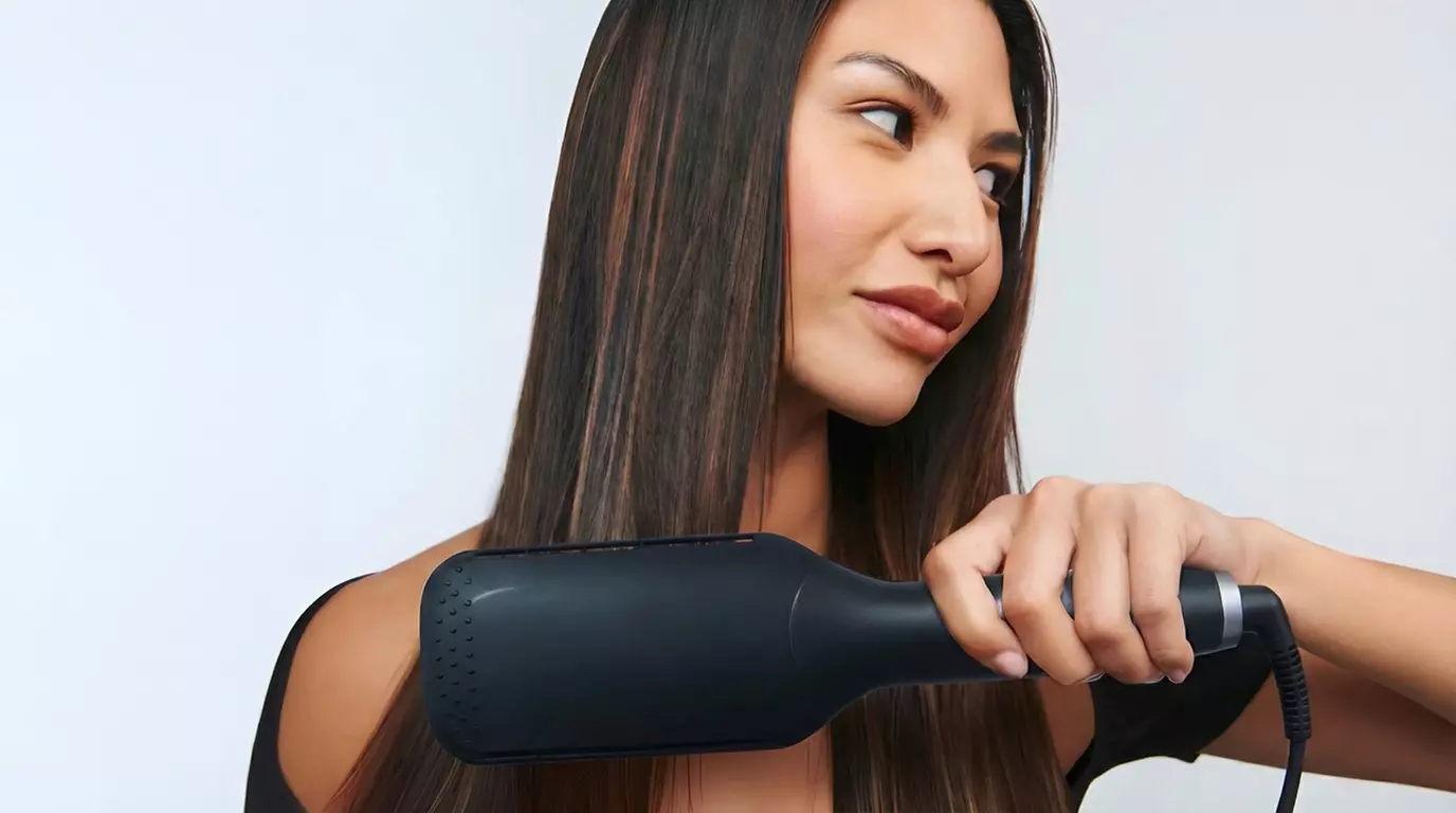 2-in-1 Haar-Trockner & -Glätter