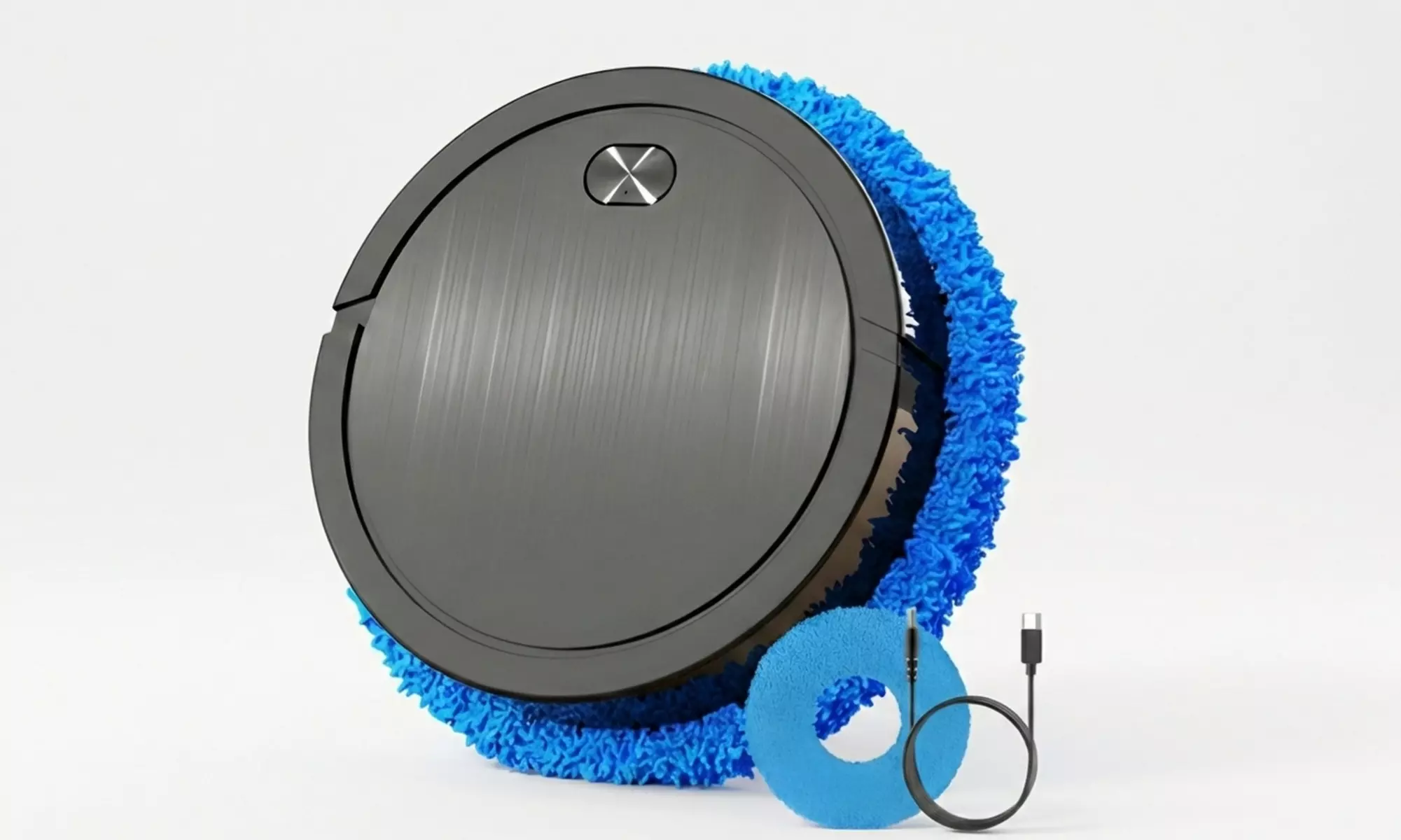 Robot de limpieza inalámbrico con mopa atrapapolvo