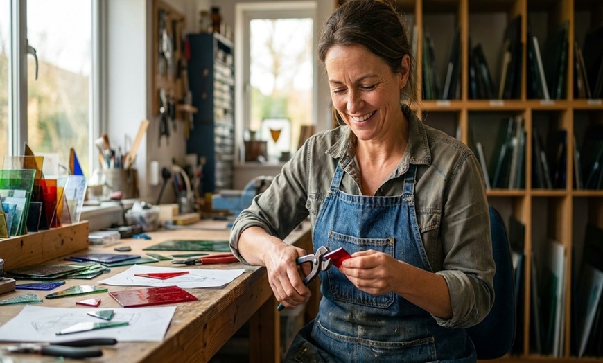 Image 7: Create Your Unique Masterpiece: Fused Art Class 