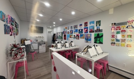 Sip and Paint for Two People (6pm-8pm) - CandieCoatedCanvas 