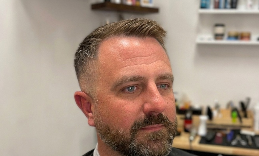 Image 3: Men's Haircut and Beard Trim Packages in Friendswood