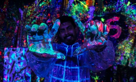 Admit 2: Splatter Paint Experience; Valid Monday - Friday - Brainy Actz - Bakersfield, CA