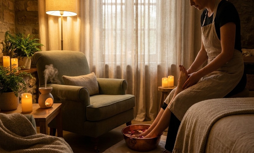 Image 5: Enjoy a Relaxing Reflexology Package with Ionic Foot Soak