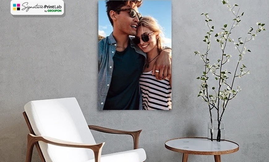 Image 4: Get Puzzle, Photo Tile, Poster, or Keyring Heart with Vibrant Color