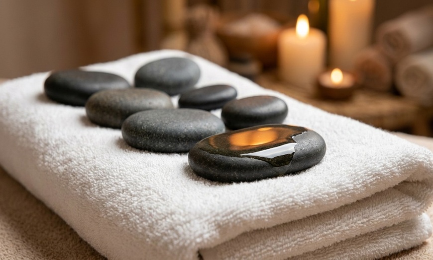 Image 4: Relax w/ Prenatal Massage or 60 Min: Body Massage w/ Hot Stones & More