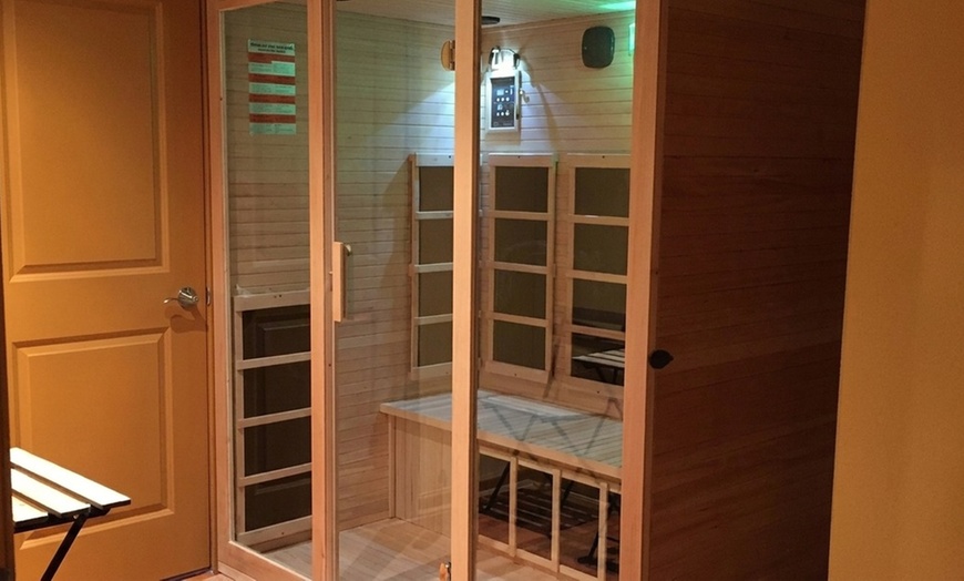 Image 6: Couples Massage with Hot Stone Treatment & Light Therapy Sauna