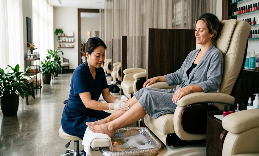 Image 2: Up to 78% Off on Nail Salon - Mani-Pedi at Nails by Haeley